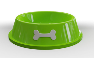 cat and dog plastic bowl